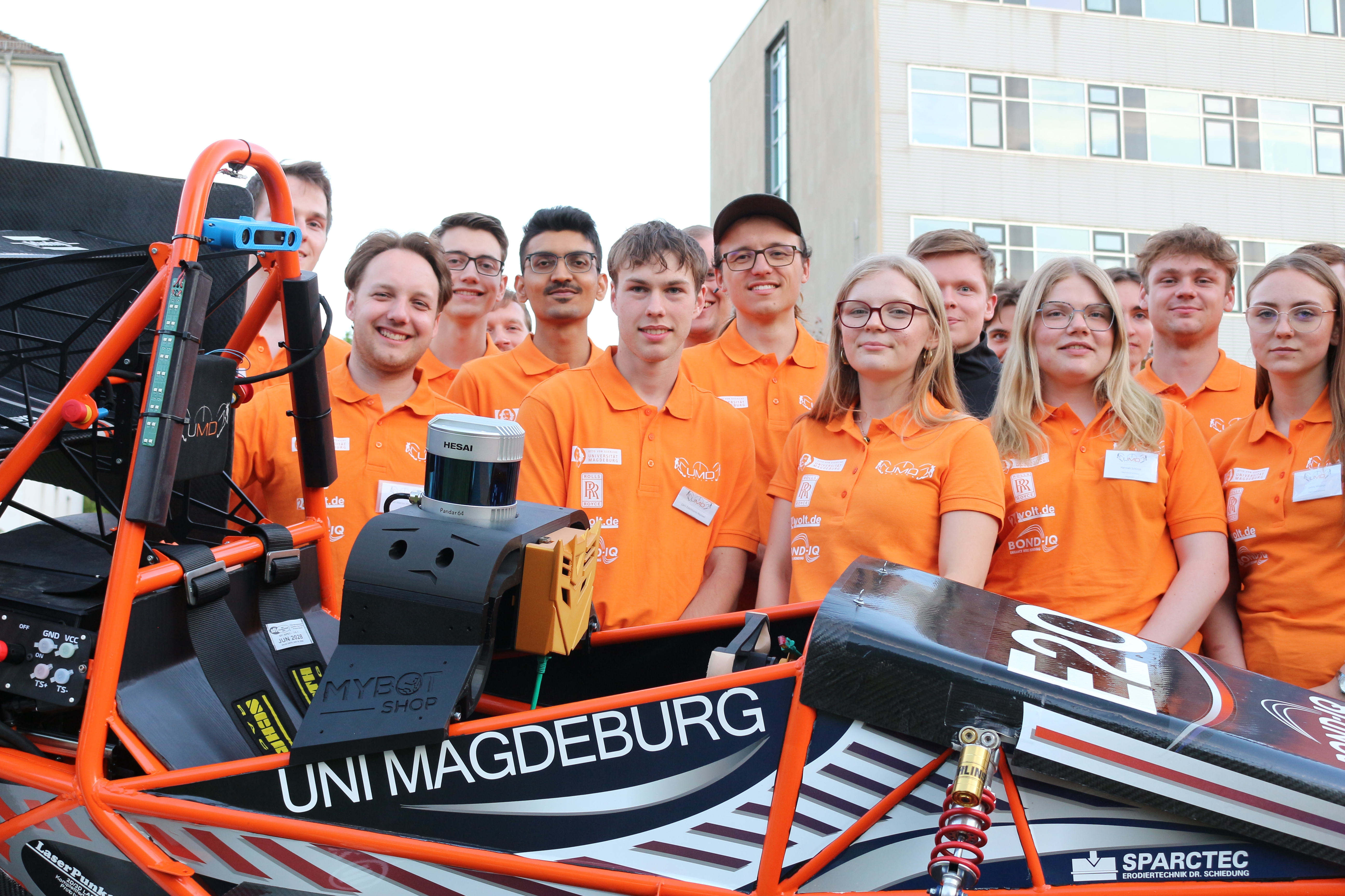 High-End-Perception im autonomen Rennsport: UMD Racing & Hesai