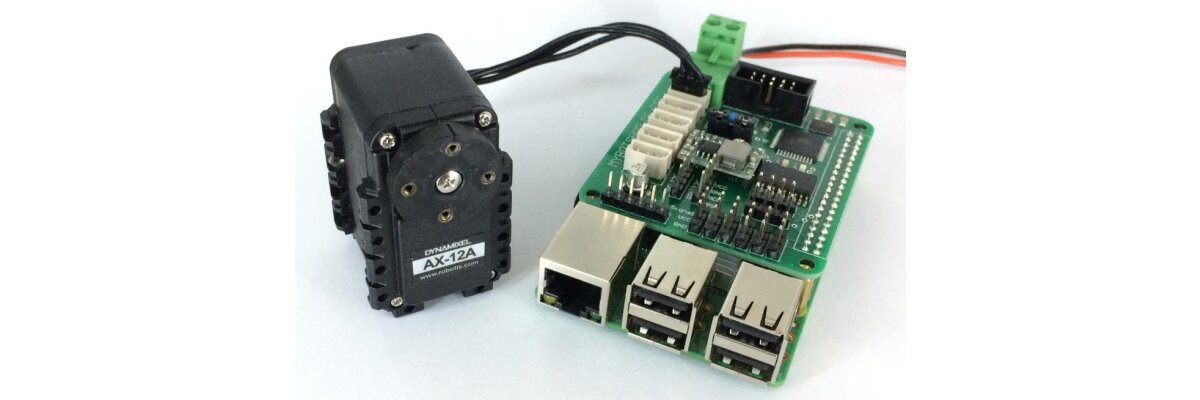 Raspberry Pi Dynamixel Servo Controllerboard - Raspberry Pi Dynamixel Servo Controllerboard | MyBotShop.de