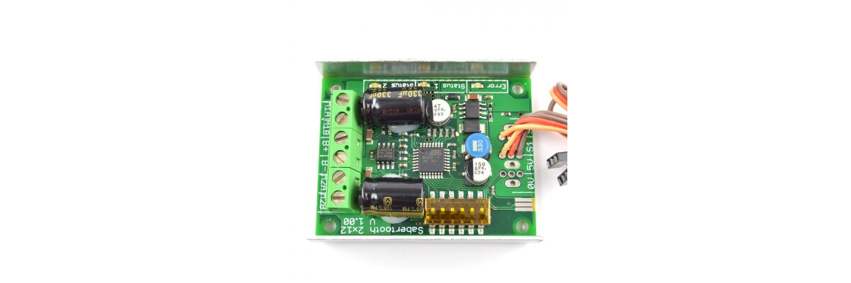 Arduino Code Sabertooth 2x12A Motorcontrollerboard - Arduino Sabertooth 2x12A | MyBotShop.de