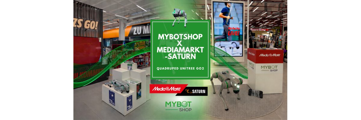 Unitree Go2 live erleben – Quadrupeds jetzt bei MediaMarkt Saturn - Unitree Go2 live bei MediaMarkt Saturn | Autonomer Quadruped Roboter