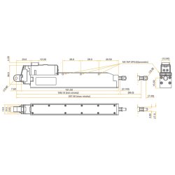 MightyZAP 31N Versión Force 96mm RS485