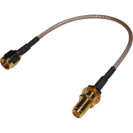 Cable Extensión RPSMA(M)-RPSMA(F) 15cm RFDesign 