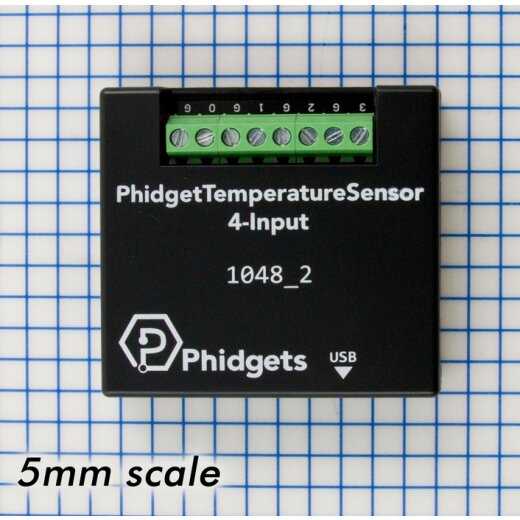 Sensor de Temperatura de 4 Entradas Phidgets