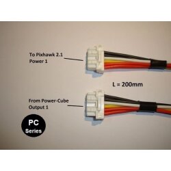 MAUCH 060 Power-Cube / Pixhawk 2.1 cable / 2x...