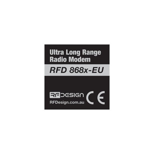 RFDesign UAV RFD868x EU Telemetrie Bundle