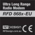 RFDesign UAV RFD868x EU Telemetrie Bundle