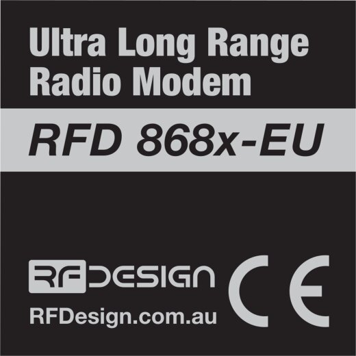 UAV RFD 868x-EU Long Range Modem