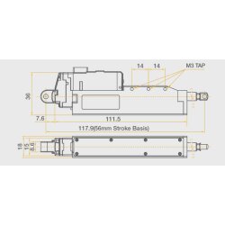 MightyZAP 50N Force Version 41mm RS485