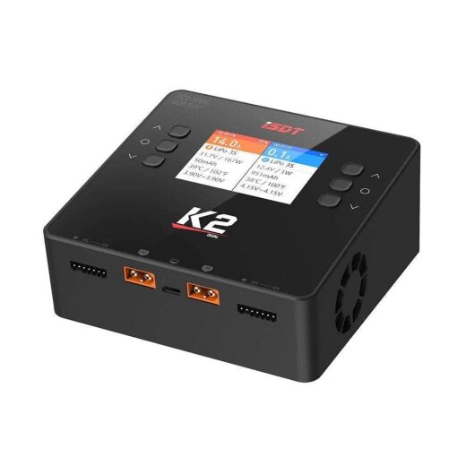 iSDT K2 Smart Dual Charger AC200W / DC500W x2