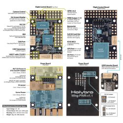 Holybro Kakute H743 Wing Stacks Pin header Micro M10