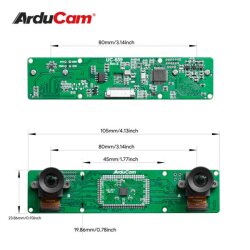 ArduCAM NVIDIA Jetson Cameras Dual OV2311 Monochrome Global Shutter Stereokamera