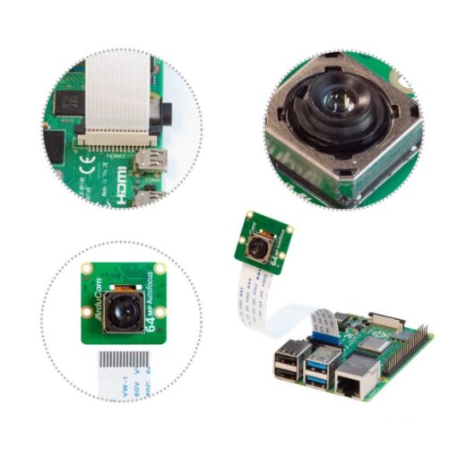 Arducam 64MP Autofocus Camera for Raspberry Pi - Main Image