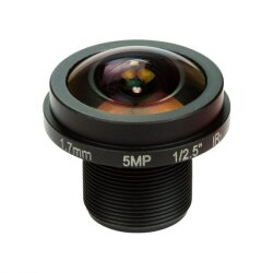 ArduCam Lenses M12-Mount 1/2.5’’ 118° 1,7mm