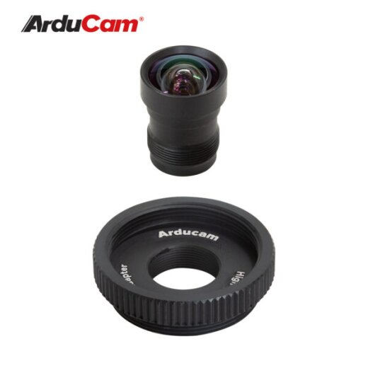 ArduCam Lenses M12-Mount 1/2.3’’ 75° 3,9mm