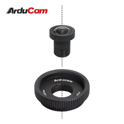 ArduCam Lenses M12-Mount 1/2.3’’ 140° 2,72mm