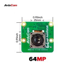 ArduCam 64MP Autofocus Quad-Camera Kit for Raspberry Pi