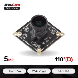 ArduCAM USB Cameras 5MP OV5648 w/ M12 lens