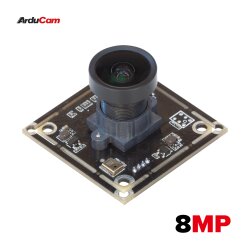 ArduCam 8MP IMX179 USB Camera Module with Wide Angle 115°(H) M12
