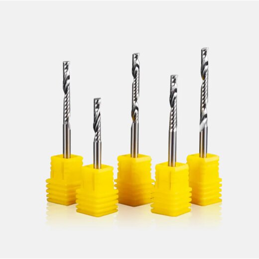 Makera Spiral O Single Flute Bit - 1/8 Shank