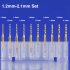 Makera TiN Coating Drill Bit - 1/8 Shank 1mm * 10mm (10pcs)