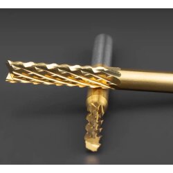 Makera TiN Coating Corn Bit - 1/8 Shank 3.175mm * 12mm (10pcs)