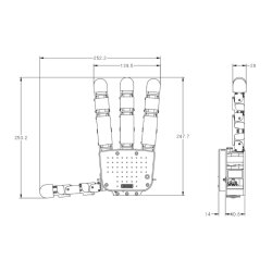 Empuñadura derecha Allegro V4