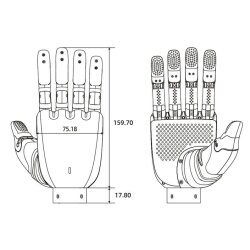 Inspire Robots Dexterous Hand RH56H1