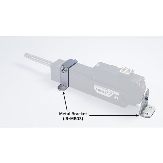 MightyZAP 41 mm, 56 mm e 96 mm con staffa metallica singola